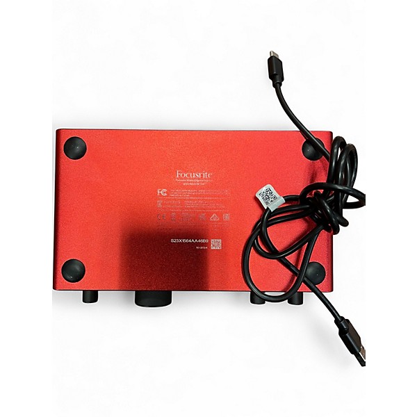 Used Focusrite Scarlett 2i2 4th gen Audio Interface