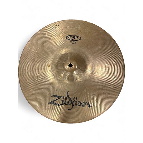 Used Zildjian 14in ZBT Hi Hat Top Cymbal