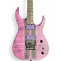Used Schecter Guitar Research Banshee GT Purple Flame Solid Body Electric Guitar