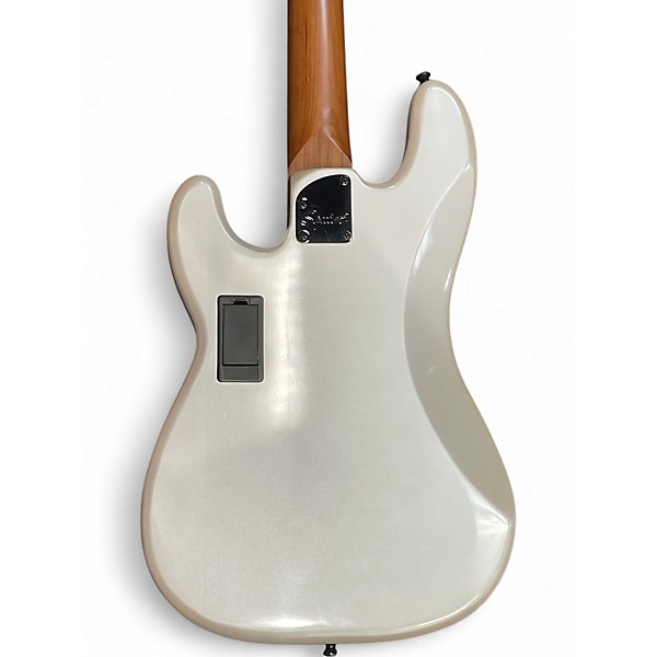 Used Squier Contemporary Active PrecisionBass PH Pearl White Electric Bass Guitar