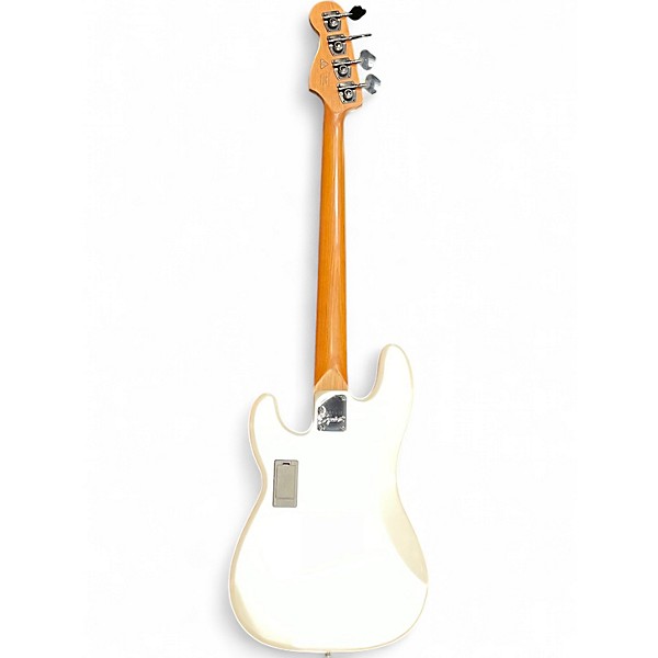 Used Squier Contemporary Active PrecisionBass PH Pearl White Electric Bass Guitar