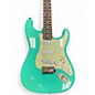 Used Miscellaneous PARTSCASTER Turquoise Solid Body Electric Guitar