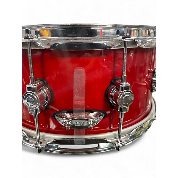 Used DW 14X7 Performance Series Snare Black Cherry Drum
