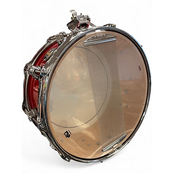 Used DW 14X7 Performance Series Snare Black Cherry Drum