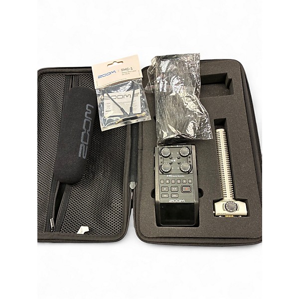 Used Zoom H6 with SG-H6 Mic kit MultiTrack Recorder