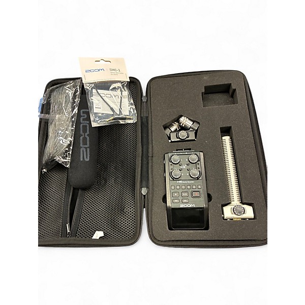 Used Zoom H6 with SG-H6 Mic kit MultiTrack Recorder