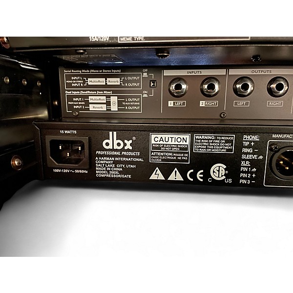 Used dbx 266XL Compressor