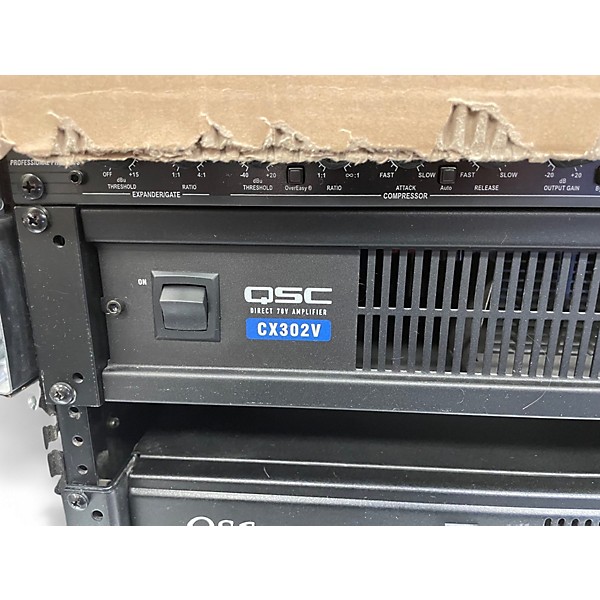 Used QSC CX302V Power Amp