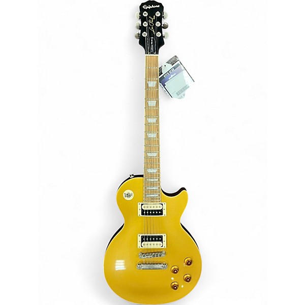 Used Epiphone Les Paul Traditional PRO III Gold Solid Body Electric Guitar