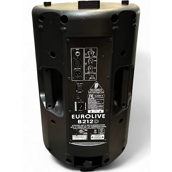 Used Behringer B212D 12in 2-Way 550W Powered Speaker