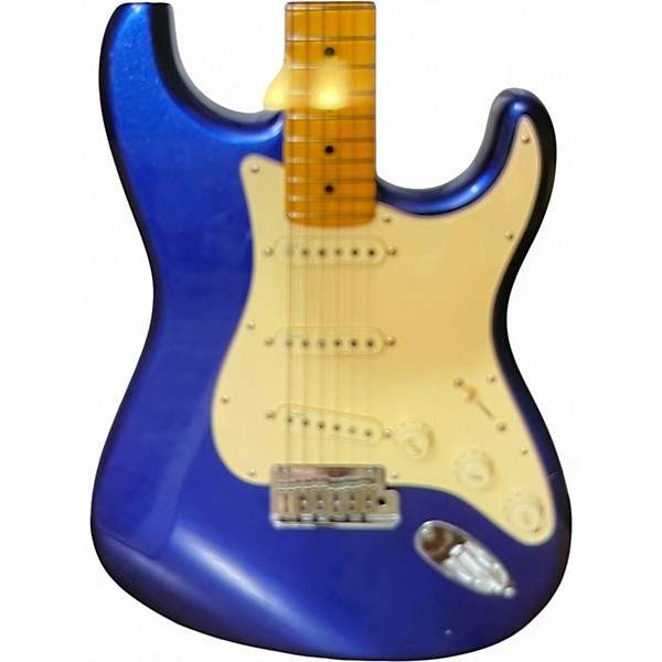 Used Fender American Ultra Stratocaster COBRA BLUE Solid Body Electric Guitar