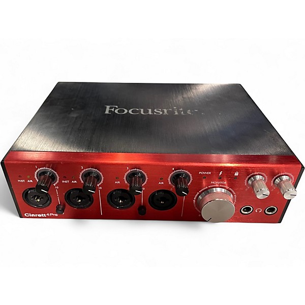 Used Focusrite Clarett 4Pre Audio Interface