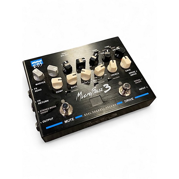 Used EBS MICROBASS3 Bass Effect Pedal