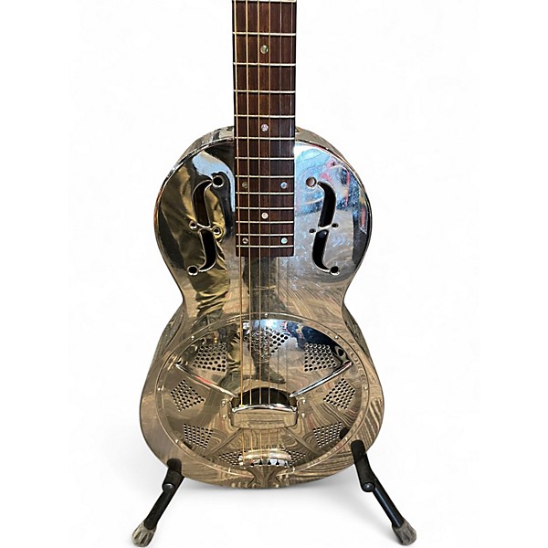 Used Recording King RM993 Chrome Resonator Guitar