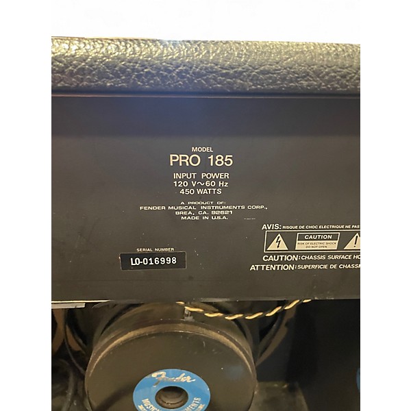 Used Fender Pro 185 Guitar Combo Amp