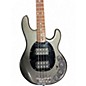 Used Ernie Ball Music Man Stingray HH 4 String Gunmetal Gray Electric Bass Guitar