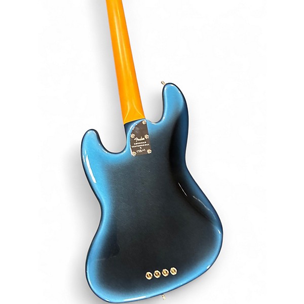 Used Fender American Professional II Jazz Bass Dark Knight Electric Bass Guitar