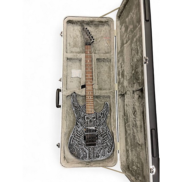 Used ESP Alchemist Grey Solid Body Electric Guitar