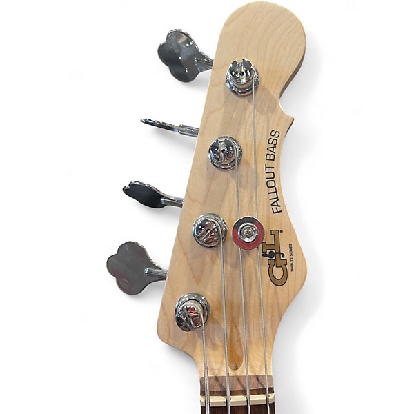 Used G&L Fallout BASS Black Electric Bass Guitar