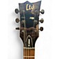 Used ESP LTD EC2000DX Blue Burst Solid Body Electric Guitar