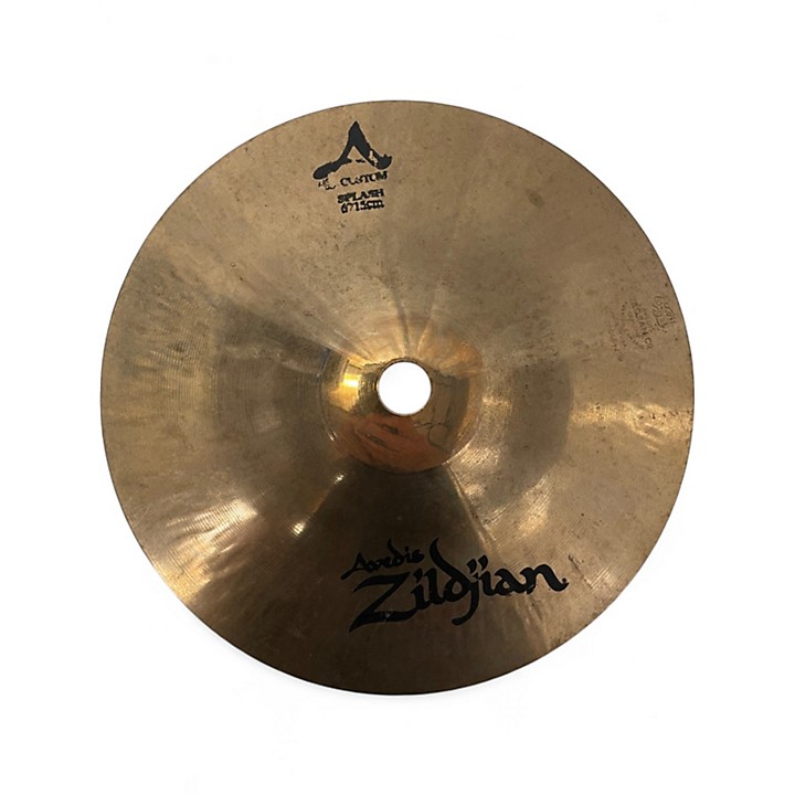 Used Zildjian 6in A Custom Splash Cymbal 22 | Guitar Center