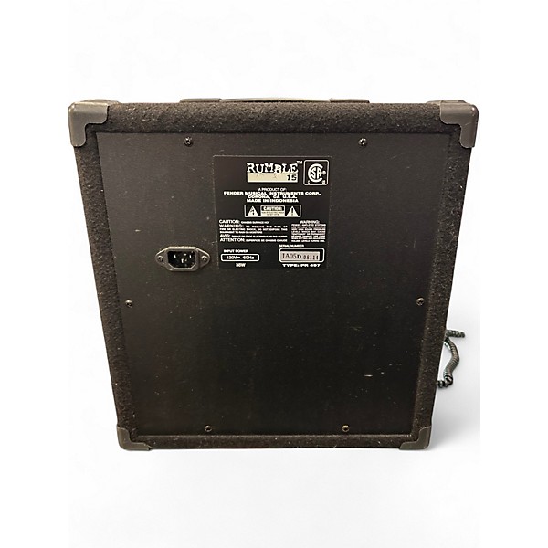 Used Fender Rumble 15 15W 1X8 Bass Combo Amp