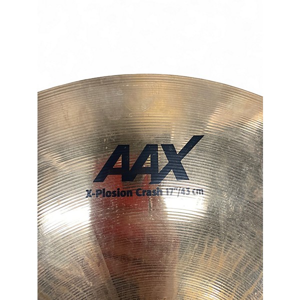 Used SABIAN 17in AAX Xplosion Crash Cymbal