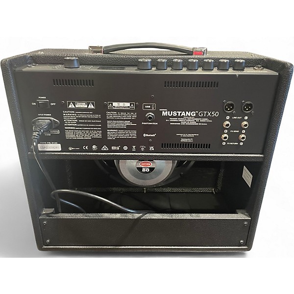 Used Fender GTX50 Mustang 1X12 Guitar Combo Amp