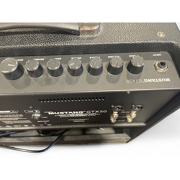 Used Fender GTX50 Mustang 1X12 Guitar Combo Amp