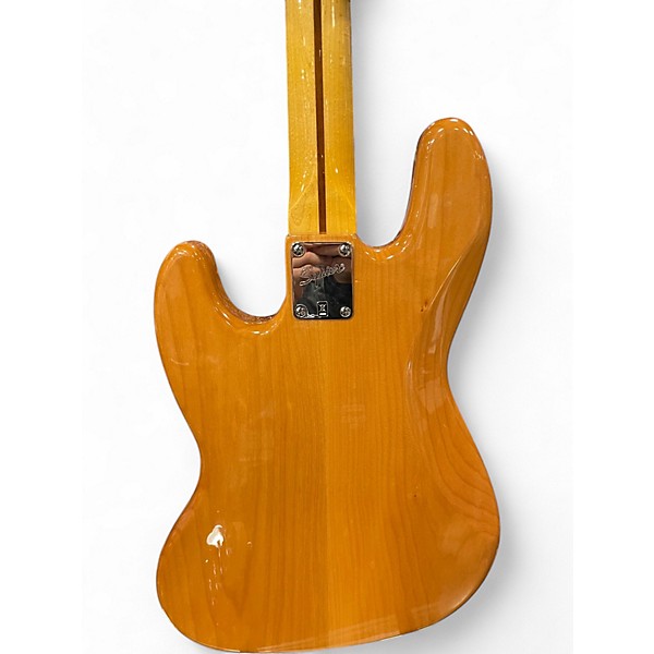Used Squier Classic Vibe 70s Jazz Bass Natural Electric Bass Guitar