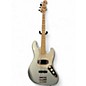 Used Squier Vintage Modified Jazz Bass Silver Electric Bass Guitar thumbnail