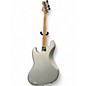 Used Squier Vintage Modified Jazz Bass Silver Electric Bass Guitar