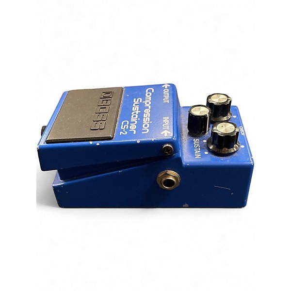 Used BOSS CS2 Compressor Sustainer Effect Pedal