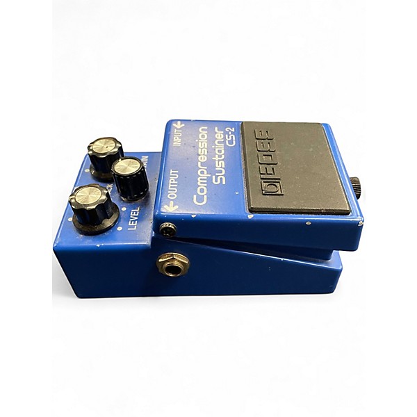 Used BOSS CS2 Compressor Sustainer Effect Pedal