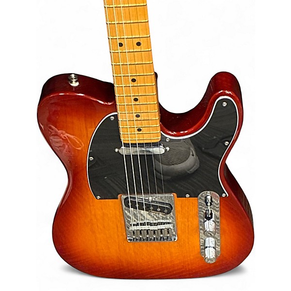 Used Fender Player Plus Telecaster Sienna Sunburst Solid Body Electric Guitar