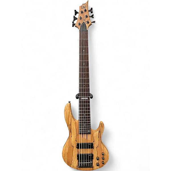 Used ESP LTD B206SM 6 String Natural Electric Bass Guitar
