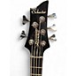 Used Schecter Guitar Research Omen 5 String Black Electric Bass Guitar