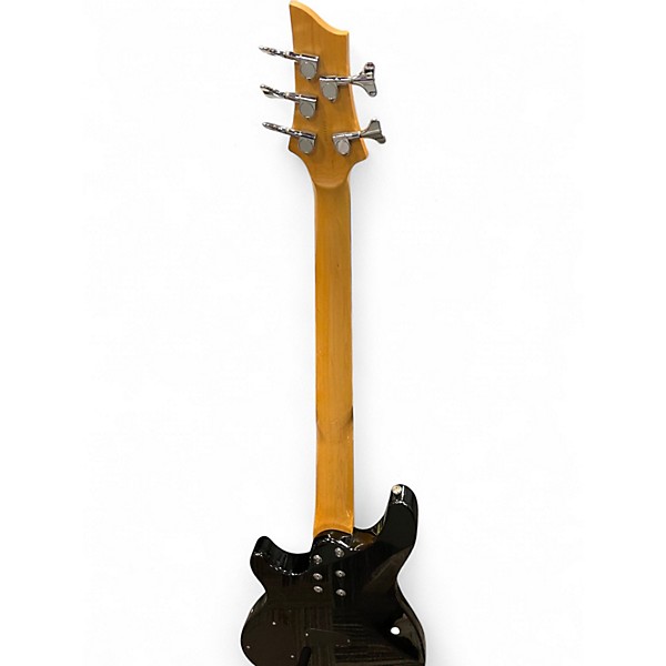 Used Schecter Guitar Research Omen 5 String Black Electric Bass Guitar