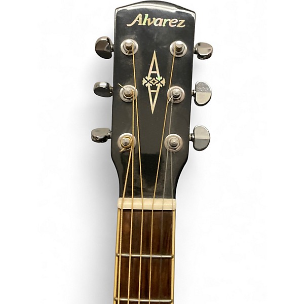 Used Alvarez AD60BK Black Acoustic Guitar