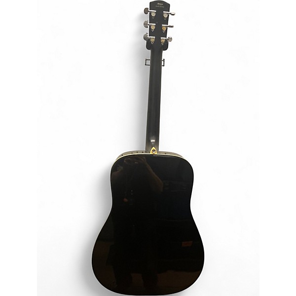 Used Alvarez AD60BK Black Acoustic Guitar