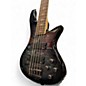 Used Schecter Guitar Research Stiletto Extreme-5 See Thru Black Electric Bass Guitar
