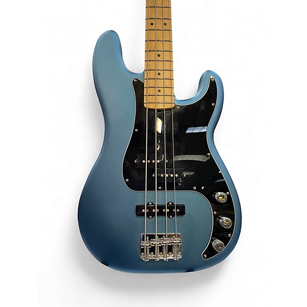 Used Fender American Performer Precision Bass Lake Placid Blue Electric Bass Guitar