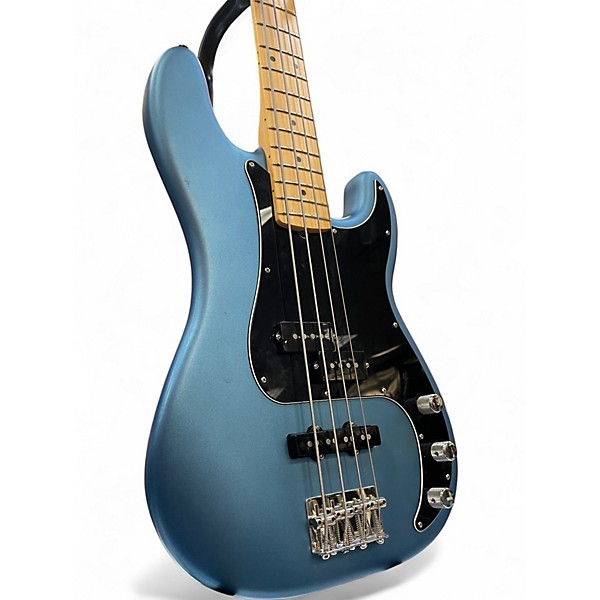 Used Fender American Performer Precision Bass Lake Placid Blue Electric Bass Guitar