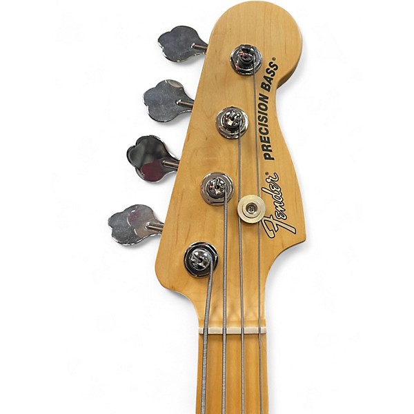 Used Fender American Performer Precision Bass Lake Placid Blue Electric Bass Guitar