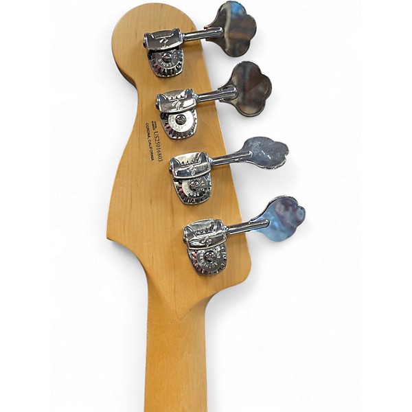 Used Fender American Performer Precision Bass Lake Placid Blue Electric Bass Guitar