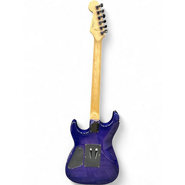 Used Squier STAGEMASTER HH Blue Solid Body Electric Guitar