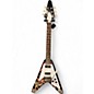 Used Epiphone JIMI HENDRIX "LOVE DROPS" FLYING V Custom Graphic Solid Body Electric Guitar thumbnail