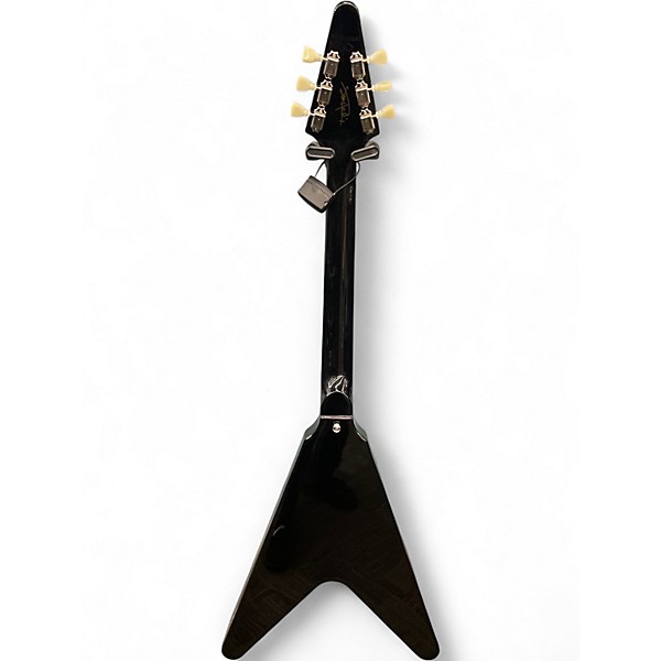 Used Epiphone JIMI HENDRIX "LOVE DROPS" FLYING V Custom Graphic Solid Body Electric Guitar