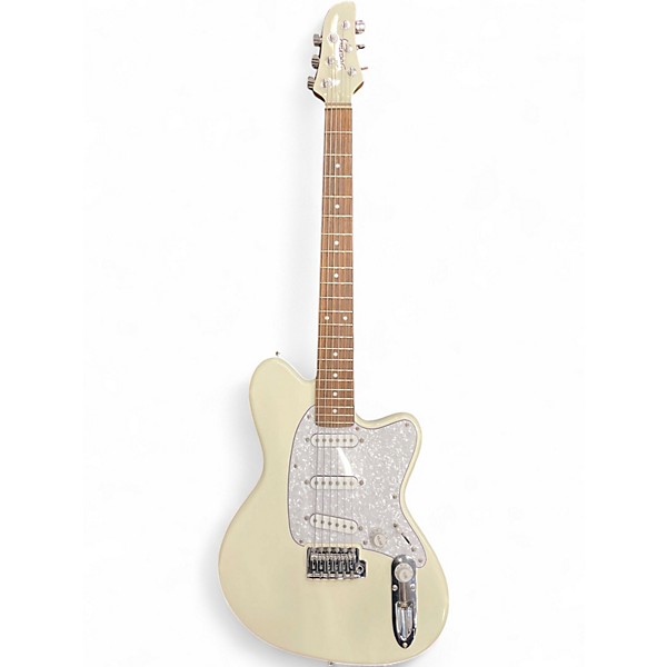 Used Ibanez ICHIKA Talman White Solid Body Electric Guitar