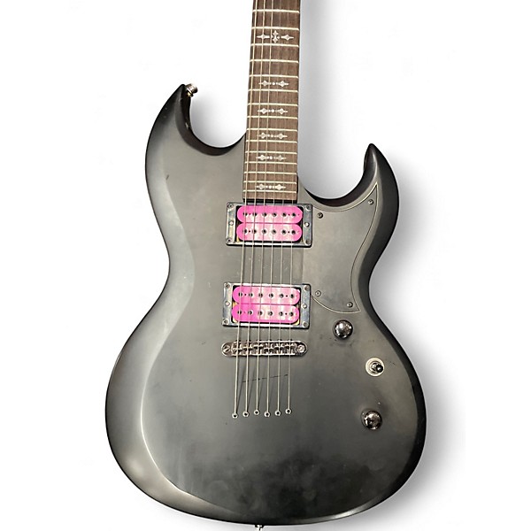 Used Schecter Guitar Research DEMON 2 BLACK Solid Body Electric Guitar